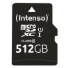 Scheda Di Memoria Micro SD con Adattatore INTENSO 3423493 512 GB