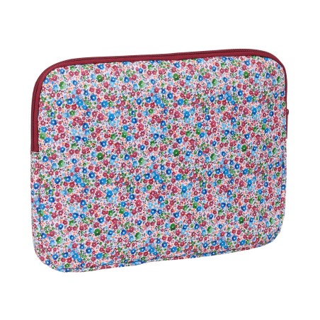 Custodia per Portatile Nait Nait Flores coimbra burdeos Bordeaux 34 x 25 x 2 cm