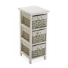 Cassettiera multiuso Versa Pompei 29 x 62 x 25 cm Bianco