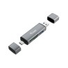 Lettore di Schede Equip 245460 Nero Grigio