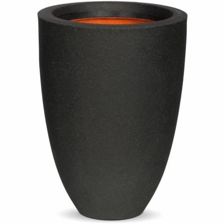 Vaso Capi Europe Nero Plastica Rotondo