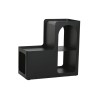 Tavolo aggiuntivo Home ESPRIT Nero Metallo 60 x 30 x 60 cm