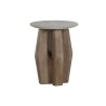 Tavolo aggiuntivo Home ESPRIT Legno Marmo 40 x 40 x 51 cm