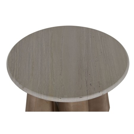 Tavolo aggiuntivo Home ESPRIT Legno Marmo 40 x 40 x 51 cm