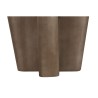 Tavolo aggiuntivo Home ESPRIT Legno Marmo 40 x 40 x 51 cm