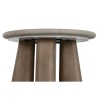 Tavolo aggiuntivo Home ESPRIT Legno Marmo 40 x 40 x 51 cm