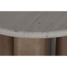 Tavolo aggiuntivo Home ESPRIT Legno Marmo 40 x 40 x 51 cm