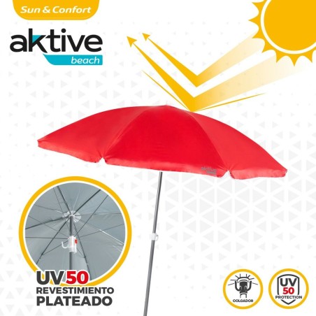 Ombrellone Aktive 180 x 193 x 180 cm 180 x 196 x 180 cm (12 Unità)