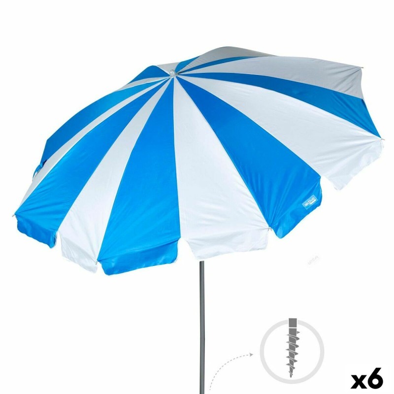 Ombrellone Aktive 200 x 210 x 200 cm (6 Unità) Ombrellone Aktive 200 x 210 x 200 cm (6 Unità)