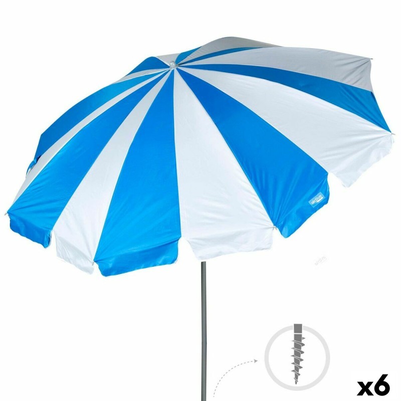 Ombrellone Aktive 220 x 230 x 220 cm (6 Unità) Ombrellone Aktive 220 x 230 x 220 cm (6 Unità)