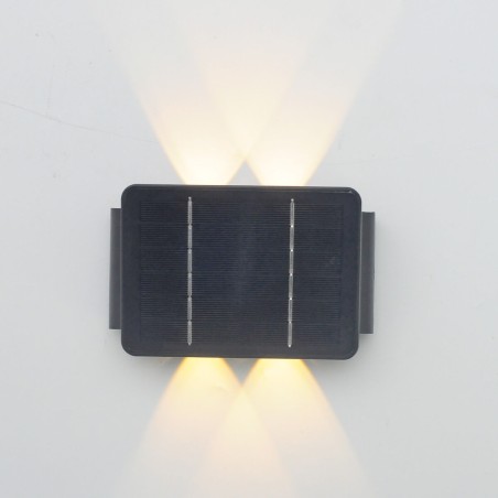 Applique da Parete EDM 31824 Policarbonato ABS 4 W 200 Lm LED Solare (3000 K)