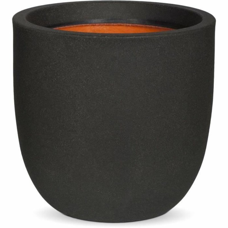 Vaso Capi Europe Nero Plastica Ovale Ø 43 cm Vaso Capi Europe Nero Plastica Ovale Ø 43 cm