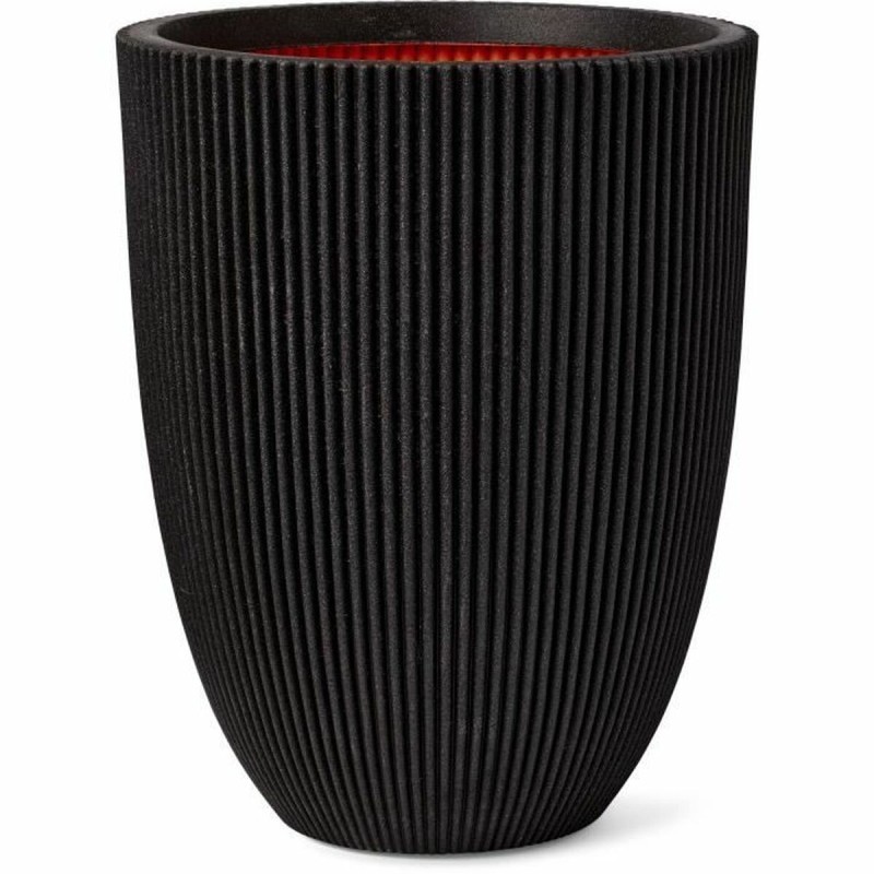 Vaso Capi Europe Nero Plastica Rotondo Vaso Capi Europe Nero Plastica Rotondo