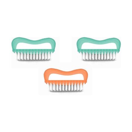 Set di pennelli Plastica 8 cm (3 Pezzi) (3 Unità)