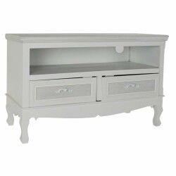Tavolino da Caffè DKD Home Decor Bianco Legno Legno MDF 100 x 42 x 61 cm