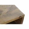 Scrivania DKD Home Decor 115 x 55 x 76 cm Naturale Nero Metallo