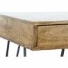 Scrivania DKD Home Decor 115 x 55 x 76 cm Naturale Nero Metallo