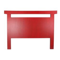 Testiera del Letto DKD Home Decor Nero Rosso Legno Abete Legno MDF 160 x 4 x 120 cm