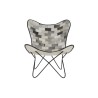 Sedia da Sala da Pranzo DKD Home Decor Bianco Nero Beige Grigio 74 x 70 x 90 cm
