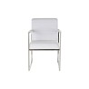 Sedia DKD Home Decor Poliestere Acciaio Bianco (56 x 68 x 92 cm)