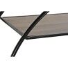 Scaffale DKD Home Decor Nero Grigio chiaro Metallo Abete 90 x 30 x 100 cm (1)
