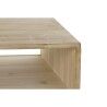 Tavolo DKD Home Decor 99 x 59 x 38 cm Abete Naturale Alluminio