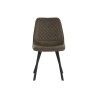 Sedia DKD Home Decor Nero Grigio Metallo Poliuretano 63 x 49 x 85 cm 49 x 59 x 87 cm