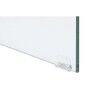 Scrivania DKD Home Decor Bianco Trasparente Cristallo Legno MDF 120 x 50 x 76 cm