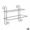 Portasciugamani W4294 Argentato Metallo 14 x 20 x 39 cm (6 Unità)