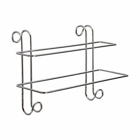Portasciugamani W4294 Argentato Metallo 14 x 20 x 39 cm (6 Unità)