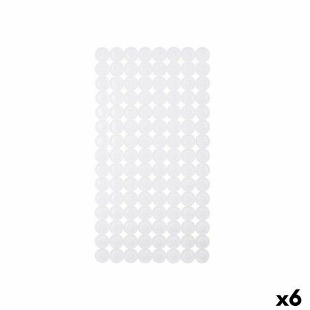 Tappetino Antiscivolo da Doccia Berilo BM630 - 302 Bianco PVC 68 x 36 x 1 cm 68 x 1 x 36 cm (6 Unità)