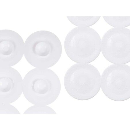 Tappetino Antiscivolo da Doccia Berilo BM630 - 302 Bianco PVC 68 x 36 x 1 cm 68 x 1 x 36 cm (6 Unità)