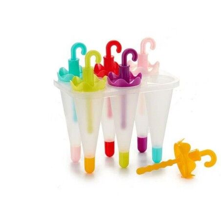 Stampo per Gelati Leknes CN71546-1 polipropilene 11 x 16,5 x 16 cm Ombrelli (24 Unità)