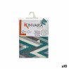 Tovaglia Kinvara ZIGI-21469-VERDE Verde Tela 140 x 180 cm Antimacchia Righe (10 Unità)