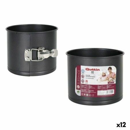 Stampo Removibile Quttin 104921 16 x 13 cm 0,5 mm (12 Unità) (Ø 16 cm)