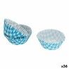 Set di Stampi da Pasticceria Monouso Azzurro (36 Unità) (50 pcs)
