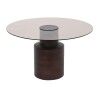 Tavolino da Caffè DKD Home Decor Cristallo Legno di mango 80 x 80 x 40 cm
