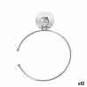 Porta asciugamani ad anello Berilo CN-W3100-12B Acciaio ABS 16 x 20 x 4 cm (12 Unità)