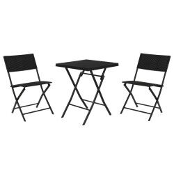 Mobili da giardino Home ESPRIT Nero 58 x 58 x 71,5 cm