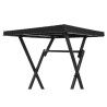 Mobili da giardino Home ESPRIT Nero 58 x 58 x 71,5 cm