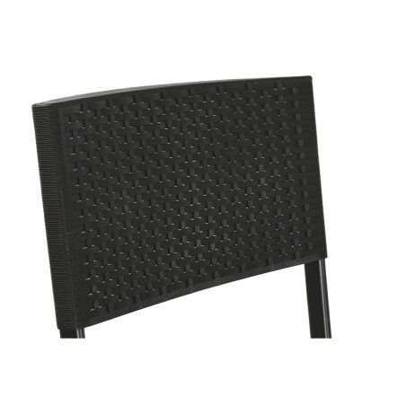 Mobili da giardino Home ESPRIT Nero 58 x 58 x 71,5 cm