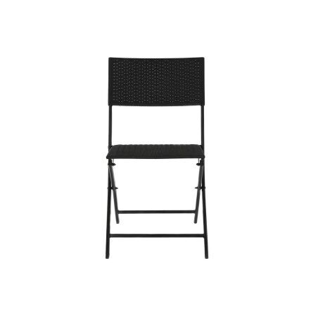 Mobili da giardino Home ESPRIT Nero 58 x 58 x 71,5 cm