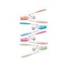 Mollette per Panni Multicolore Silicone Plastica 10 Pezzi Set (24 Unità)