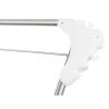 Stendibiancheria Pieghevole Kipit WR4062A-1NB-488 Bianco Argentato polipropilene Ferro 47 x 41 x 136 cm Verticale (5 Unità)