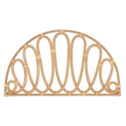 Testiera del Letto Home ESPRIT Bambù Rattan 104 x 2 x 58,5 cm