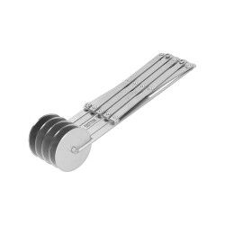 Taglia Impasto Quttin Acciaio 24 x 5,7 x 5,1 cm