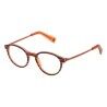 Montatura per Occhiali Sting VSJ6634505GR Arancio Ø 45 mm Per bambini