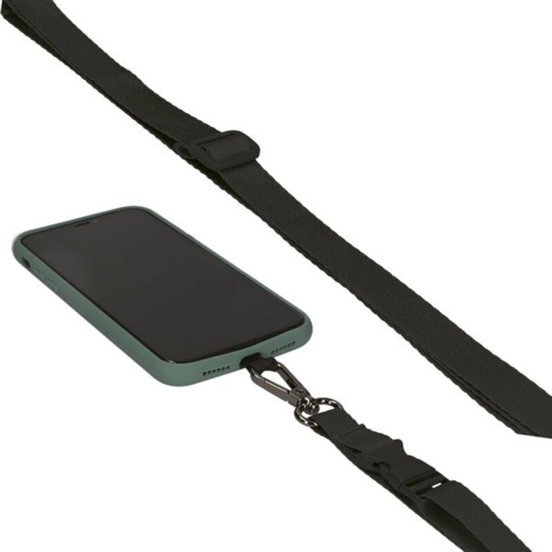 Cordoncino per Telefono Cellulare KSIX Nero Universale Cordoncino per Telefono Cellulare KSIX Nero Universale