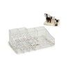 Organizer per trucchi Berilo 6105 12,5 x 7 x 22,3 cm