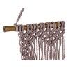 Decorazione pensile DKD Home Decor Viola Marrone Chiaro Bambù